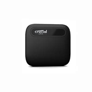 Crucial X6 2TB Portable SSD - Up to 800MB/s USB 3.2 USB-C